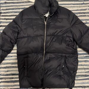Old Navy womens Black Puffer Jacket